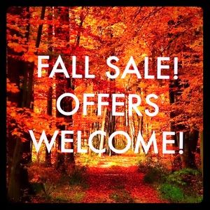 Fall Sale! Offers Welcome!